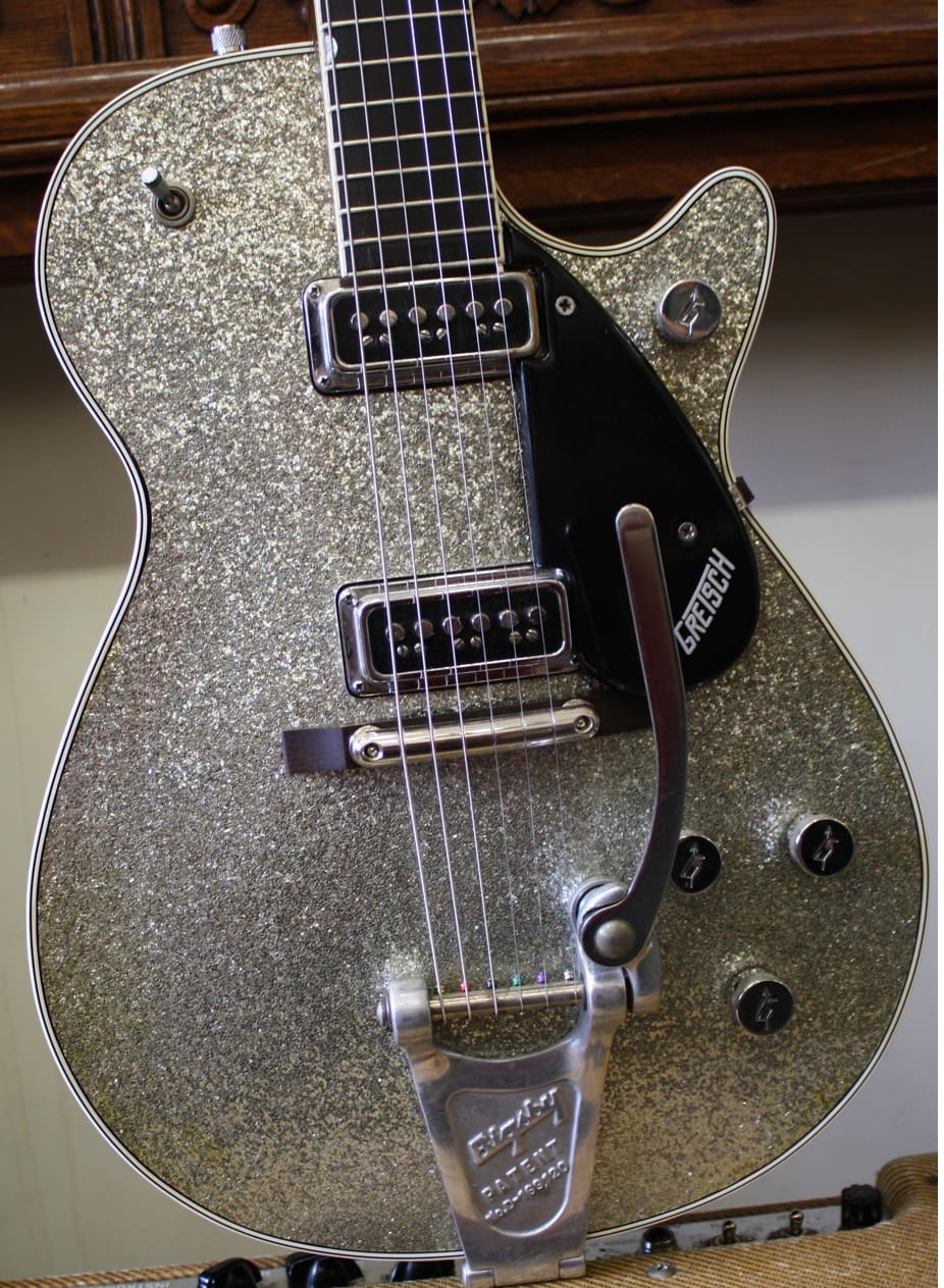 ギター Gretsch Silver Jet Catch of the Day: 1957 Gretsch Silver Jet - Fretboard Journal