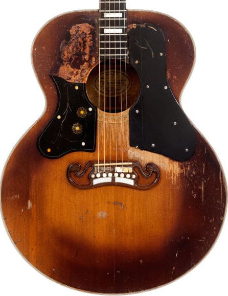 Catch of the Day: 1949 Gibson J-200 with Bigsby Neck - Fretboard