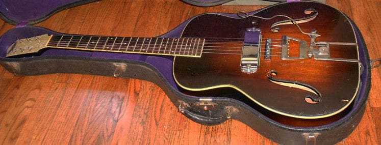 Reber Ken guitar超レアー Catch of the Day: 1935 Rickenbacher Ken Roberts Electro-Spanish